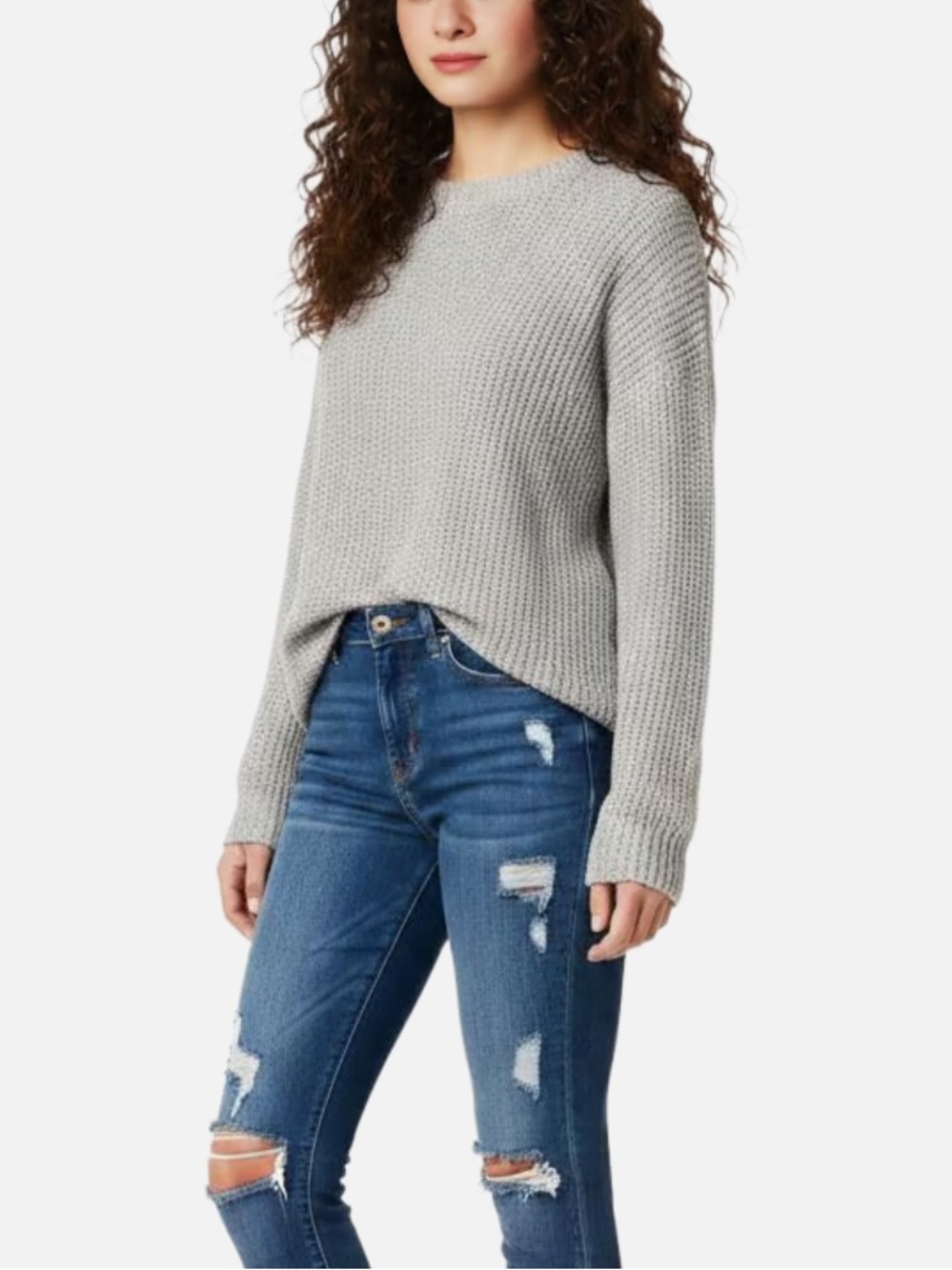 NWOT L.A Hearts Knitted Sweater 🤎 size XS